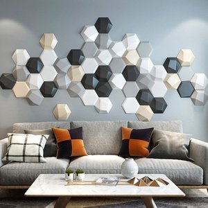 <strong>UK</strong> Home Decor <strong>Wall</strong> Decor 3D 4D Classic <strong>Art</strong> PU Interior Leather <strong>Wall</strong> Paneling Acoustic Panel - Product Image 1