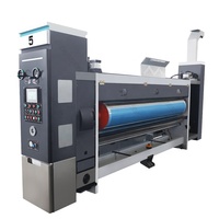 Máquina Automática para Ranurar y Troquelar Papel para Cajas de Cartón Corrugado de 2/3/4 Colores