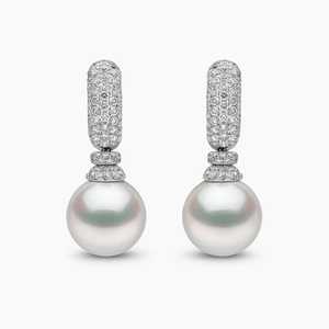 Li Xin ювелирные изделия из трех частей Y-письмо родиевое жемчужное циркониевое ожерелье серьги для женщин на годовщину помолвки - Product Image 5