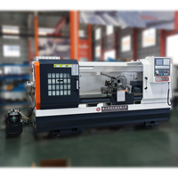 Torno CNC Horizontal CK6150, Precisión de 0.001mm, Estructura de Bancada Plana, 220V/380V, Mediano, Monofásico