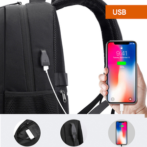 Custom College Students Backpack <b>Usb</b> <b>Charging</b> <b>Port</b> 15 Inch Laptop Bag School Bag Teen Boys Girls Backpack - Product Image 4