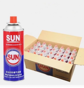 पोर्टेबल रिफिल टिन खाली 227g रिफिल करने योग्य एरोसोल कैंपिंग ब्यूटेन गैस कारतूस कर सकते हैं - Product Image 5