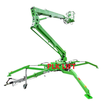 Nouveaux élévateurs AWP, plateformes élévatrices hydrauliques télescopiques montées sur châssis, remorquables, à flèche articulée, nacelles élévatrices