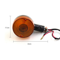 Accesorios para Motocicleta, Luz Delantera de Señal de Giro, Intermitente, Lámpara Indicadora para Suzuki Ts100 Ts125 Ts185 Ts50 Ts75