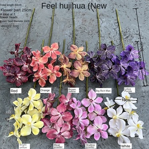 Orchidee Artificiali 3D in Lattice Real Touch <span class=keywords><strong>per</strong></span> <span class=keywords><strong>Capodanno</strong></span>, Fatte a Mano, Moderne, <span class=keywords><strong>per</strong></span> Casa e Matrimoni, Simulate, Marca Hu Jilan ML, Natale - Product Image 2