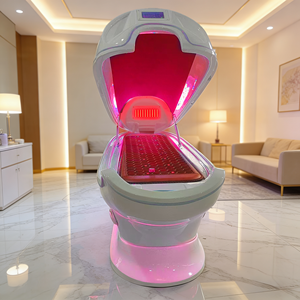 Cabine d'énergie de résonance intelligente de luxe, cabine de massage au graphène, cabine de vapeur pour la transpiration, capsule de spa de désintoxication - Product Image 1