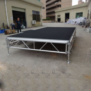 Tableros de escenario modulares portátiles ligeros escenario de actuación musical para interiores - Product Image 5