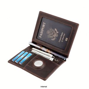 Étiquette de bagage de luxe en cuir véritable pour affaires, personnalisable, accessoire de voyage pour cadeaux - Product Image 1