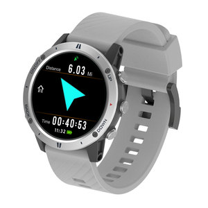 นาฬิกาสมาร์ทวอทช์ Sunroad G5 Pro หน้าปัด OLED ทรงกลม สายซิลิโคนสีส้ม ระบบนำทาง GPS วัดระดับความสูง วัดอัตราการเต้นของหัวใจ กันน้ำ สำหรับวิ่งและว่ายน้ำ - Product Image 6