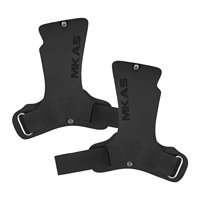 Ceinture de musculation antidérapante MKAS pour la gymnastique, avec support de genou et sangles de poignet pour l'haltérophilie