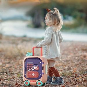 Caja de Dinero Grande 2 en 1 con Rollo Automático, Cerradura con Huella Dactilar y Contraseña, Caja Fuerte Electrónica Tipo Cajero Automático, Juguete de Simulación para Niños en Edad Preescolar - Product Image 2