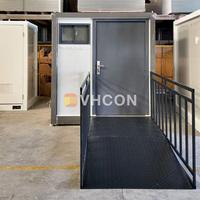 Toilettes portables de luxe VIP accessibles pour personnes handicapées, cabine mobile préfabriquée moderne pour événements publics extérieurs