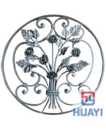 Placa de Pared de Hierro Forjado con Diseño Geométrico, Acabado Antioxidante, Resistente al Agua, Colores Personalizados, Diseño Ornamental Hecho a Mano