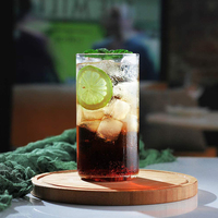 Borosilicate Barware Restaurant Hôtel Boire Grande Eau Vin Jus Bière Whisky Cocktail Verres Tumbler Highball Verre Tasse