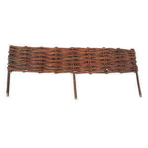 Obelisco de <span class=keywords><strong>Mimbre</strong></span> Tejido para Jardín VERTAK, <span class=keywords><strong>Valla</strong></span> de <span class=keywords><strong>Mimbre</strong></span> Ecológica - Product Image 2