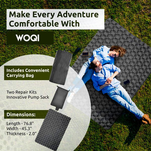 Colchoneta de dormir <span class=keywords><strong>no</strong></span> inflable ultraligera WOQI 20D Nylon 40D <span class=keywords><strong>Colchón</strong></span> de TPU <span class=keywords><strong>Camping</strong></span> Colchoneta de dormir ligera - Product Image 5