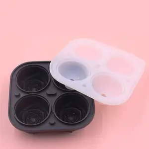 2023 New Arrival Silicone Ice Cube Tray Molds For Cocktail Whiskey Easy Release Ice Tray.