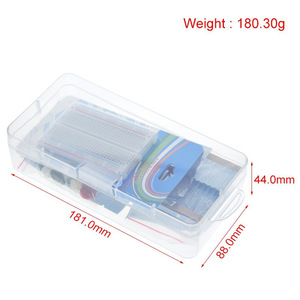 DIY Starter <strong>Kit</strong> Sensor <strong>Kit</strong> 400 Points Breadboard <strong>Electronic</strong> Component Education Learning <strong>Kit</strong> for <strong>Arduino</strong> R3 Development Board - Product Image 5