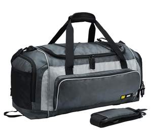 Muestra Gratuita de Bolsa Deportiva Premium de Poliéster 600D, Bolsa de Viaje y Gimnasio Impermeable con Compartimento para Zapatos, Ideal para Entrenamiento de Baloncesto - Product Image 6