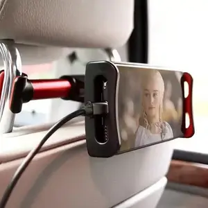 Universal Car Headrest Phone Holder Multi-angle Car Back Seat Mobile Bracket Phone Mount For Ipad And Tablet