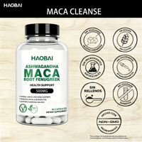 Capsules de Maca Strong Man & Plus Black Maca Root : OEM/ODM, Emballage Personnalisé, Équilibre Hormonal & Soutien à la Vitalité et à l'Endurance