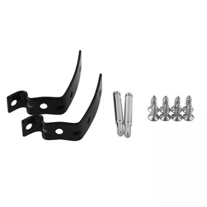 Audi A4 S4 RS4 B6 B7 8E Hinge <b>Brackets</b> Kit <b>Black</b> Iron Car Modification Parts for Retrofit Upgrade - Product Image 2