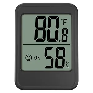 ミニデジタル温度計温度湿度テスター温度湿度モニター屋内温度計および湿度計