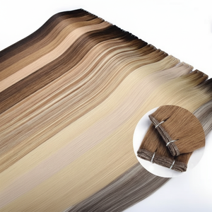 Extensions de cheveux russes Lesttyhair, trame invisible ultra-fine, double épaisseur, cheveux humains, trame Genius ultra-fine - Product Image 2