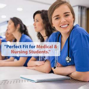 Stéthoscope OTICA à double tête en acier inoxydable - Garantie de 5 ans, dispositif médical de classe I pour les infirmières, les étudiants en soins infirmiers - Product Image 2