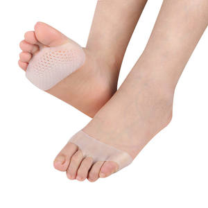 Silicone Metatarsal Pads Toe Separator Pain Relief Foot Pads Orthotics Foot Massage <b>Insoles</b> Forefoot Socks Foot Care Tool - Product Image 3