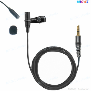 Top-end ME2 Clip-On Lavalier <strong>Microphone</strong> 3.5mm Jack for EW G2 G3 G4 4-Pin SLX ULX BLX Mini 3Pin Pocket Transmitter Wireless - Product Image 3