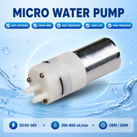 Pompe à diaphragme basse pression de petite taille DC3V~36V, débit réglable, OEM, haute performance, pompe de transfert pour machine à café, diffuseur