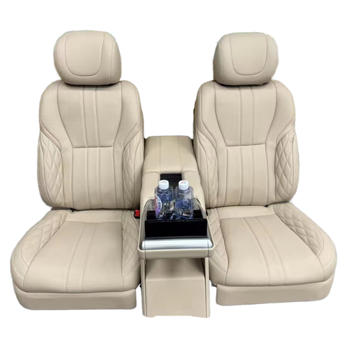 Modified LX600/LC300/LC200/Wagon/Sequoia/GX550/LC250 X570 Interior Kit Touchscreen Control Folding Van Seats Premium Car Seats