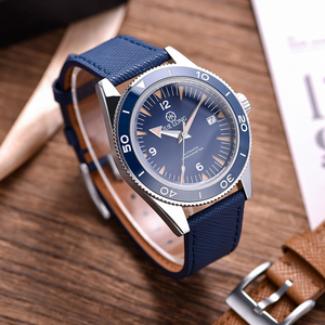 JUELONG Cinturini per Orologi in Vera Pelle Saffiano 18 19 20 21 22 23 24mm, Nuovi Cinturini Conici con Sgancio Rapido - Product Image 5