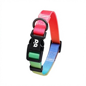 Collier pour chien en PVC imperméable, anti-odeur, facile à nettoyer, personnalisable, en sangle enduite de PVC, résistant à l'eau pour toutes les races. - Product Image 1