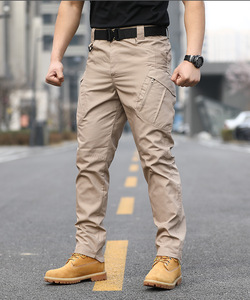 <strong>Men</strong> Multi Pockets Casual Pant Waterproof Ribstop <strong>Trousers</strong> for Working <strong>Men</strong> Hiking Hunting <strong>Traveling</strong> Anti Tearing Tactical Pants - Product Image 6