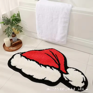 Tapis <span class=keywords><strong>de</strong></span> bienvenue Père Noël, lavable, pour intérieur et extérieur, tapis <span class=keywords><strong>de</strong></span> cuisine, adapté pour la <span class=keywords><strong>salle</strong></span> <span class=keywords><strong>de</strong></span> <span class=keywords><strong>bain</strong></span> et la cuisine - Product Image 5