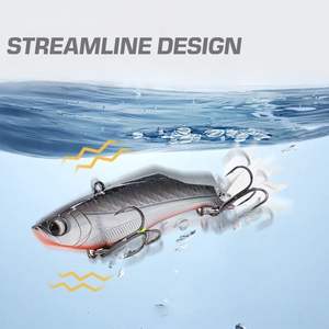 SNEDA Vente en gros Nouveaux leurres durs VIB en plastique avec queue scintillante, leurres <span class=keywords><strong>de</strong></span> pêche pour toutes les couches d'eau en stock - Product Image 3