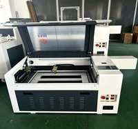 Mini découpeuse laser CO2 4030 3050 4060 5070, machine de gravure laser de bureau pour la maison, les entreprises et le bricolage