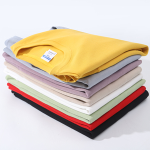 <span class=keywords><strong>Felpa</strong></span> Leggera <span class=keywords><strong>con</strong></span> Logo Personalizzato, Collo Tondo, Ricamata e Stampata, Pullover Tinta Unita, Streetwear per Uomo - Product Image 3