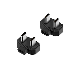 Adaptateur convertisseur USB C mâle vers Type-C mâle 8 broches femelle Charge en forme de U Charge OTG et diffusion en direct d'appareils périphériques - Product Image 1