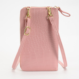 Bolso bandolera pequeño de cuero para teléfono para mujer, bolso cruzado para móvil con billetera para S24 S25 Iphone 12 13 14 15 Pro <span class=keywords><strong>Max</strong></span> - Product Image 6