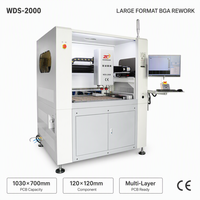 Station de Retravaillage BGA Automatique WDS-2000 1030x700mm avec Vision Mark-Point, Dé-soudage de Puces, Double Rideau Lumineux, Machine de Réparation de Cartes Mères