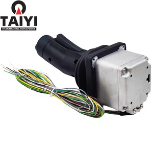 Haulotte gunting kompak pengangkat 10DX 12DX 3368RT 2668RTE pengendali Joystick 2441305370 suku cadang mesin konstruksi 1 tahun - Product Image 4