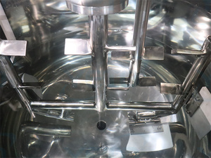 100L di chuyển thép không gỉ sưởi ấm trộn Thiết bị bể nhỏ chăm sóc da mặt kem xi-rô thực phẩm máy làm nước sốt - Product Image 2