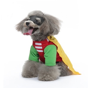 Herfst Winter Tovenaar Hondenkostuum Klassieke Schnauzer Huisdierkleding Fleece Outfit voor Halloween Kerstfeest - Product Image 6