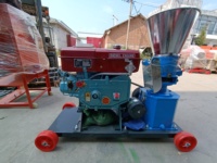 Machine à granulés d'aliments pour animaux Diesel, presse à granulés pour volailles, bétail, porcs, granulateur d'aliments pour poulets, équipement agricole