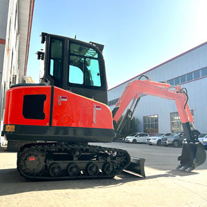 Mini-excavatrice compacte de 3 tonnes avec moteur Kubota, vente en gros d'usine, idéale pour les petits travaux - Product Image 1