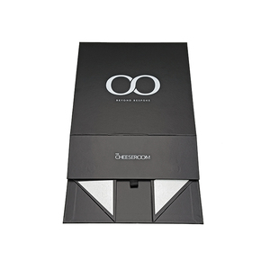 Caja de Regalo Magnética Plegable con Logotipo Grande Personalizado 2024, Reciclable, de Cartón Rígido de Lujo, con Laminado Mate, Nuevo Diseño para Plegar - Product Image 4