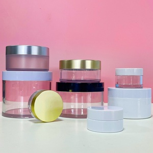 15ml 30ml 50ml 100ml 120ml 150ml 200ml 300ml 250g Thick Wall Pet clear Transparent Cream Lotion <b>Jar</b> <b>Plastic</b> Cosmetic <b>Jars</b> - Product Image 4